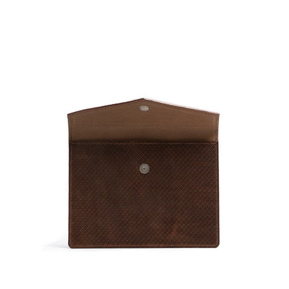 Leather Sleeve for iPad - Geometric Net